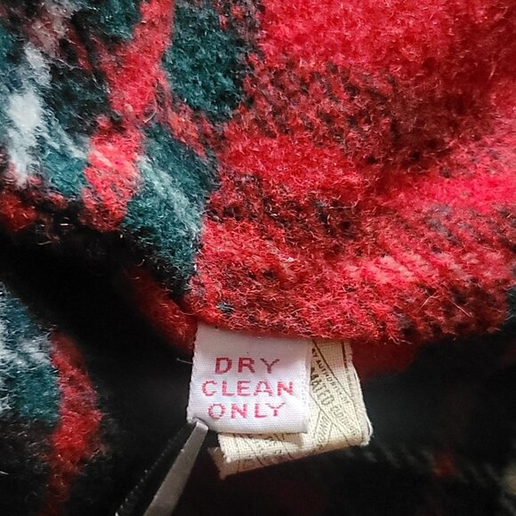 Vintage McGregor USA Heavy Duty Wool Plaid Lined Chore Jacket Barn Coat Med / 42 - Picture 8 of 9